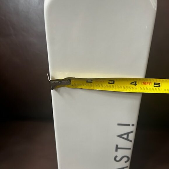 Vintage Large Ceramic Pasta Canister From Claire Wilson's "Point Claire" Country - Picture 8 of 10